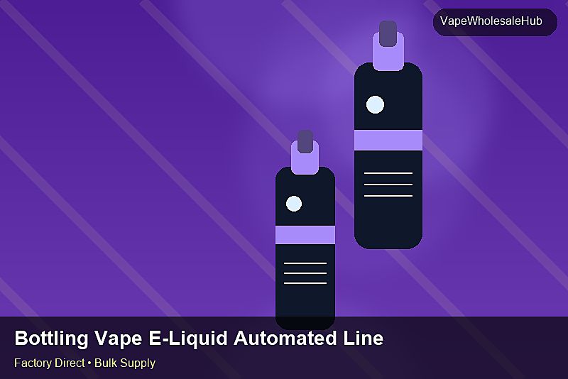 Bottling Vape E-Liquid Automated Line Wholesale — Bottling Vape E-Liquid Automated Line Wholesale: Wholesale Price | 2026 Edition photo 2
