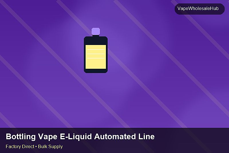 Bottling Vape E-Liquid Automated Line Wholesale โ Bottling Vape E-Liquid Automated Line Wholesale: Bulk Supplier Guide | 2026 Edition photo 2