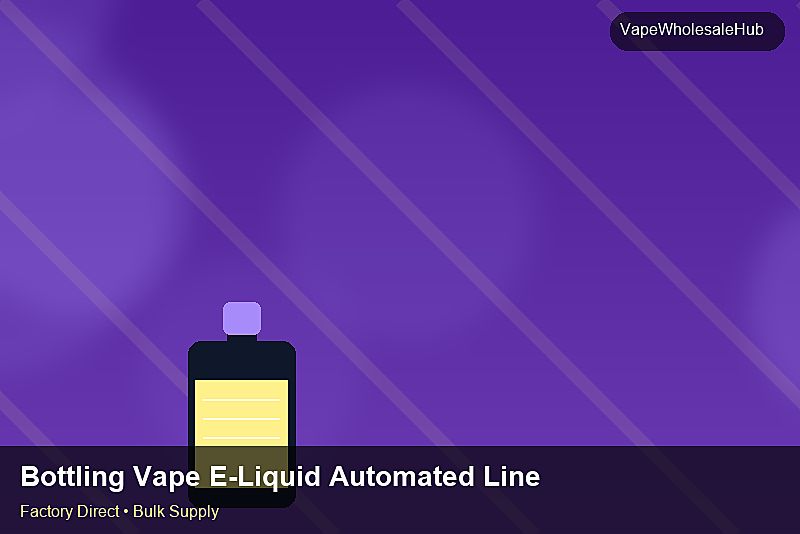 Bottling Vape E-Liquid Automated Line Wholesale — Bottling Vape E-Liquid Automated Line Wholesale: OEM & ODM Service | 2026 Edition photo 1