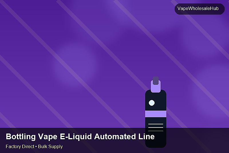 Bottling Vape E-Liquid Automated Line Wholesale — Bottling Vape E-Liquid Automated Line Wholesale: Distribution Channels | 2026 Edition photo 1
