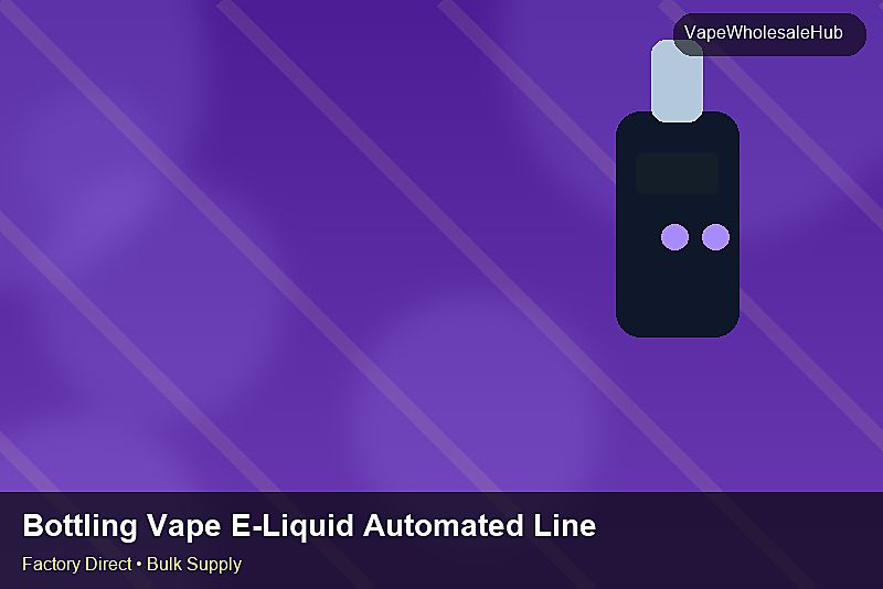 Bottling Vape E-Liquid Automated Line Wholesale — Bottling Vape E-Liquid Automated Line Wholesale: Sustainability | 2026 Edition photo 1