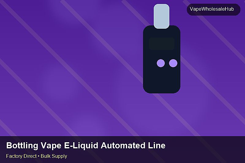Bottling Vape E-Liquid Automated Line Wholesale — Bottling Vape E-Liquid Automated Line Wholesale: FAQ | 2026 Edition photo 2