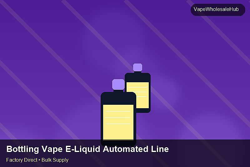 Bottling Vape E-Liquid Automated Line Wholesale — Bottling Vape E-Liquid Automated Line Wholesale: Logistics Solutions | 2026 Edition photo 2